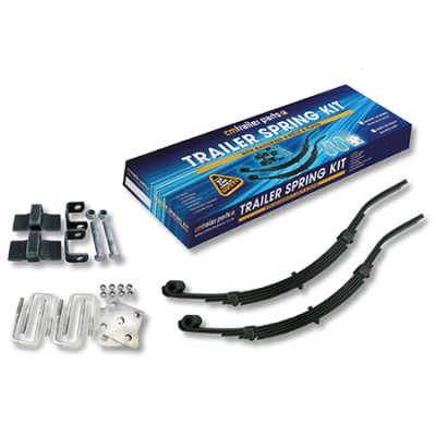 Slipper Spring Kit - Multi Leaf - 50x617mm - Painted