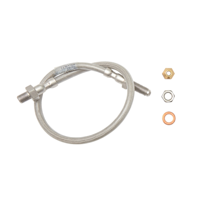Stainless Steel Braided Brake Hose - 3/8UNF Male Male - Trojan