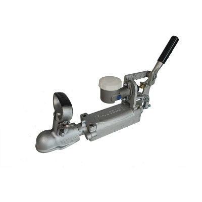 Trailparts Coupling - Hydraulic over-ride 2500kg, 1\", folding handle