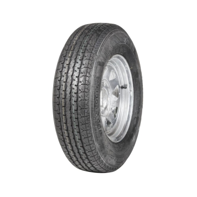 Treadway Galvanised Trailer Wheel 13\"x 5 - PCD 5x4.5\" - Tyre 185/80/R13