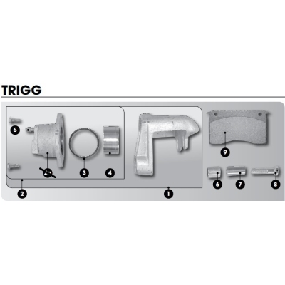 Trigg & ARK Disc Brake Caliper Parts