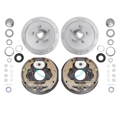 Trojan 10in Electric Drum Brake - Hub Kits - 1500-1750kg