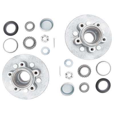 Trojan Hub Kit - Non-Braked - 2000kg - Suits 2 Piece Brake Rotor - Pair