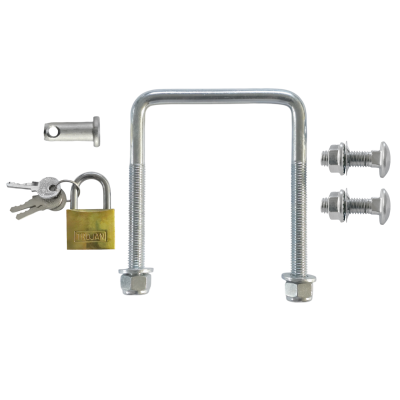 Trojan Spare Wheel Mount Spare Kit - U-bolt, Washers & Nuts