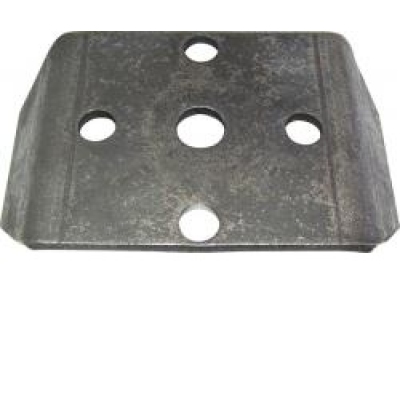 CM Landing Leg - Swivel Base Plate - Weld on