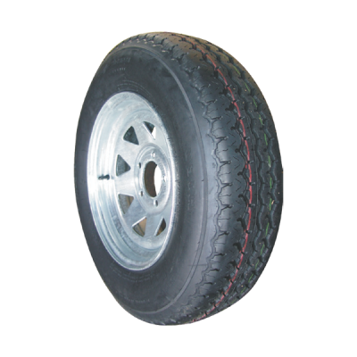 Wheel Galvanised 13\"x 5\" - Tyre 185R13