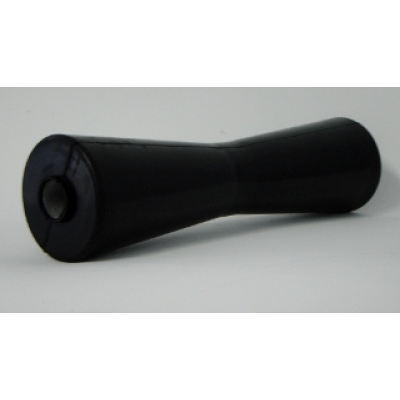 Marin-X Curved Keel Rollers - 312mm - Black Rubber