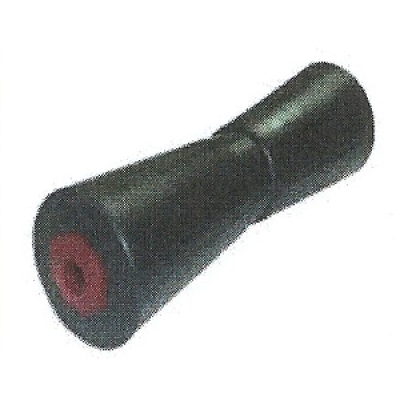 Marin-X Dog Bone Keel Roller - 240mm - Black Rubber
