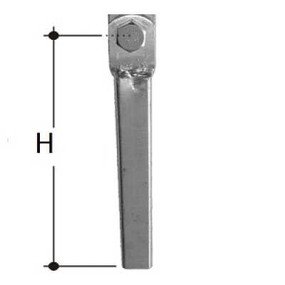 CM Wobble Roller - Post for Quad Upright