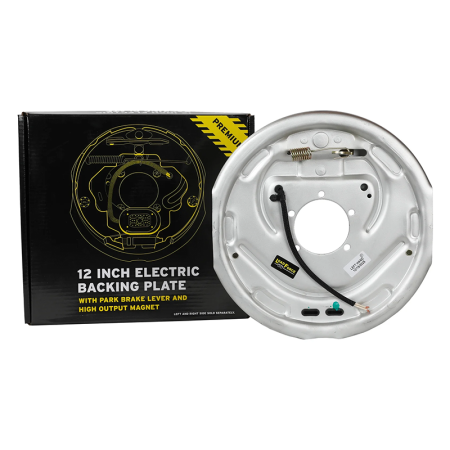 12\" Electric Backing Plate Assembly - Off Road Dacromet - Left_1