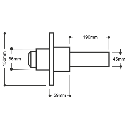 1750kg Non-Braked 150mm Hub - Multiple PCD Options - CM Hub & Stub Axle Kit_2