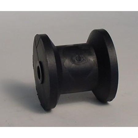 Marin X Keel Roller - 086mm Black Rubber (Nylon Bushes)