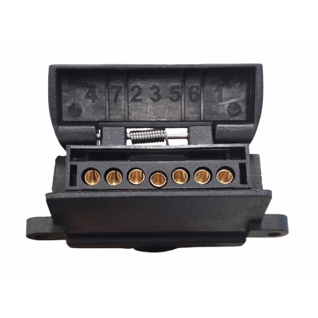 Trojan 7 Pin Round Male (Vehicle) to 7 Pin Flat Female (Trailer End)_4