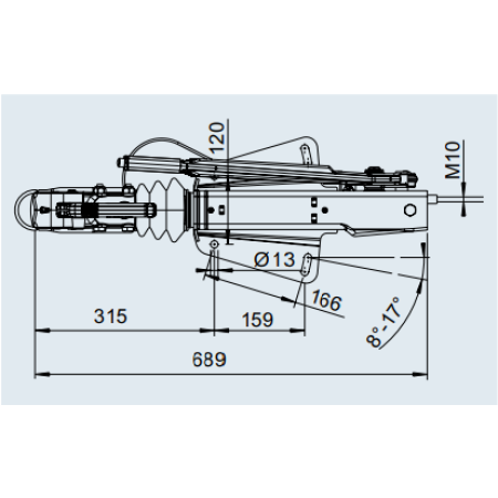 ALKO Coupling 161S Delta Body - with AKS3004 Coupling_2