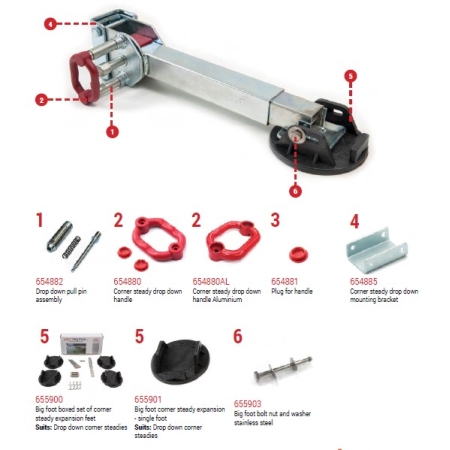 ALKO Drop down pull pin assembly_2