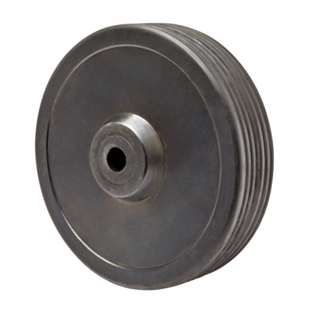 ALKO Jockey Wheel Only - 140x50mm Rubber - 13mm Axle_1