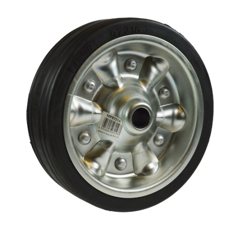 Maypole Jockey Wheel Only - European - 200mm HD Steel/Rubber_1