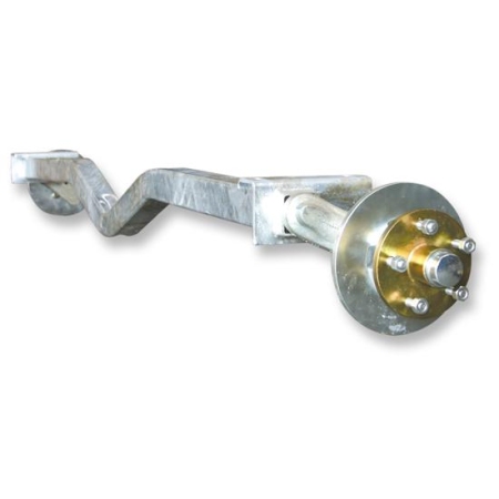 Trojan Bare Axle - Gull Wing Duratorque - 1500-3000kg Options