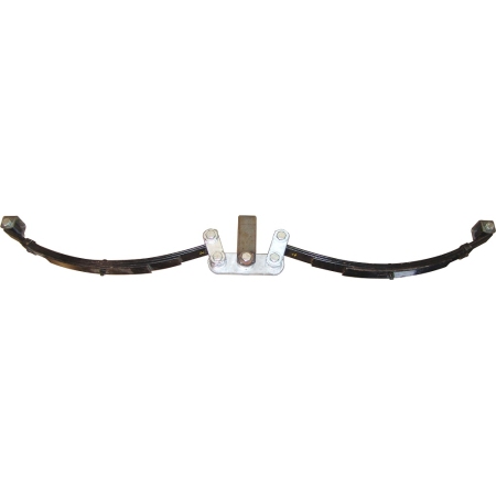 Tandem Eye-Eye Spring Only - Multi Leaf - 50x600mm  - Black Paint