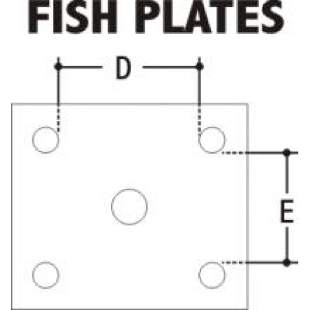 CM Axle U Bolt - Fish Plates