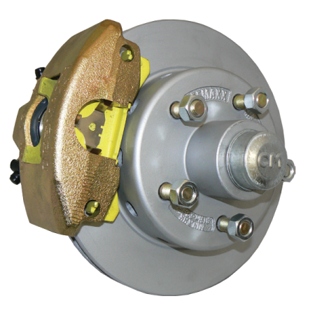 DeeMaxx Hyd Disc Brake Axle Kit 1500kg - 1 Piece Vented Rotor/Hub_1