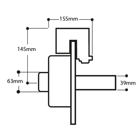 DeeMaxx Hyd Disc Brake Axle Kit 1500kg - 1 Piece Vented Rotor/Hub_4