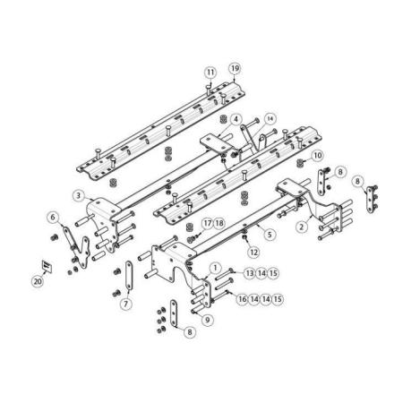 Hayman Reese Fifth Wheel Hitch - Euro Hitch & Ranger Gen 2 (PX2) Rail Kit_4