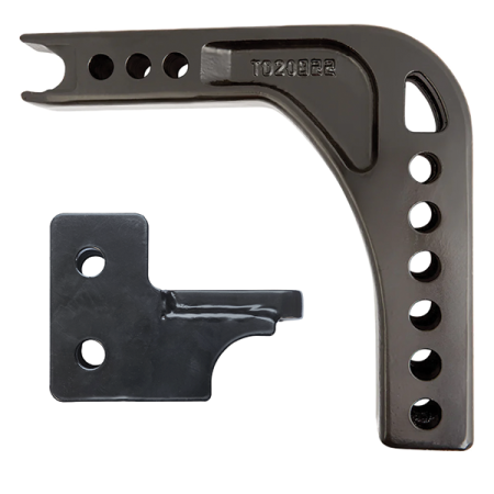 Hayman Reese Towball Mount - 3500kg - Adjustable 125-220mm Drop_1
