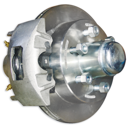 Kodiak Hydraulic Vented Disc Brake Axle Kit - 3500kg - 2 Piece Rotor/Hub_1