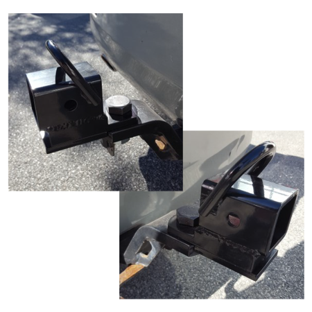 Mister Hitches - Towball Mount Adapter to 50mm Receiver For Bike Carrier_3