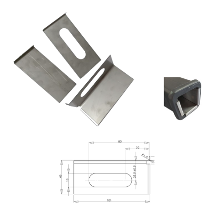 Mister Hitches Anti-rattle Hitch Shim kit 3pc - 1mm and 1.5mm_1