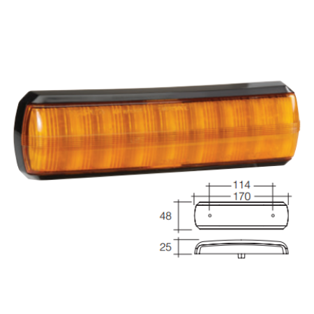 Narva Model 38 LED Tail Lamp - 10-30v
