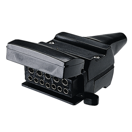 Narva Trailer Plug - 12 Pin Flat Socket_1