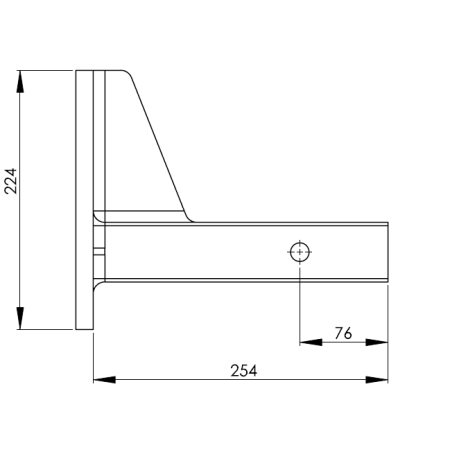 Pro Towing Hitch - Pintle Hook Mount 4000kg_6