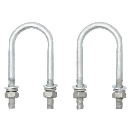 Round U Bolts & Nuts - Pairs