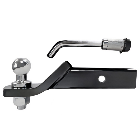 Secure Towing Kit - Towball Mount + Locking Pin - 3500kg - 82mm drop_1