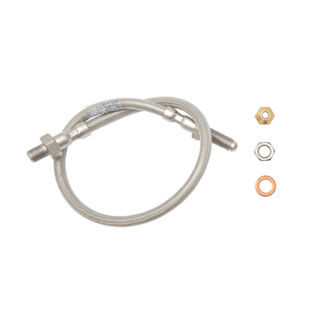 Stainless Steel Braided Brake Hose - 3/8UNF Male Male - Trojan