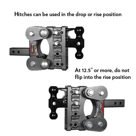 The Boss Torsion-Flex Hitch - 180-370kg Tongue Weight - 4500kg - 10\" Drop/Raise_3