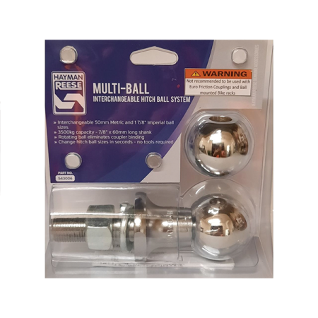 Towballs - Multi Ball System - 22mm & 25mm Shank - Trojan