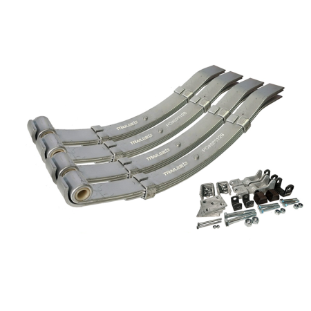 Trailparts Axle Kits - Tandem - Eye to Slipper Springs