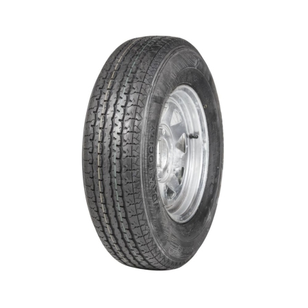 Treadway Galvanised Trailer Wheel 13\"x 5 - PCD 5x4.5\" - Tyre 185/80/R13