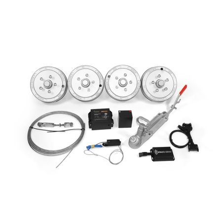 Treadway Trailer Kit Tandem 3500kg Electric Drum Brakes