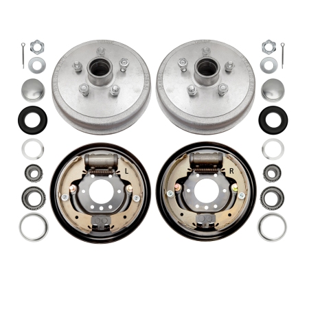 Trojan 1250kg Drum Braked Hub Kit - 9\" Hydraulic Drum - 5x4-1/2x1/2