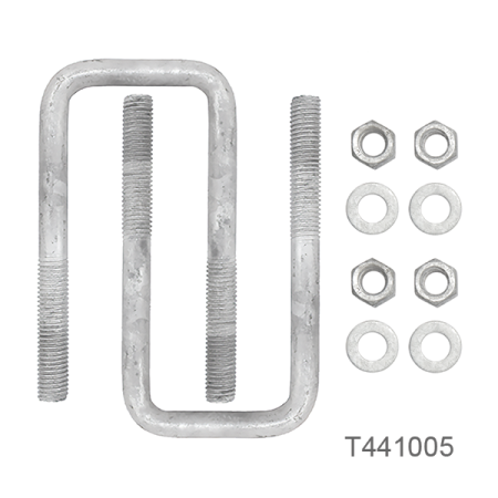 Square U Bolts & Nuts - Pairs_2