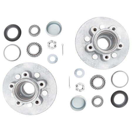 Trojan Hub Kit - Non-Braked - 2000kg - Suits 2 Piece Brake Rotor - Pair_1