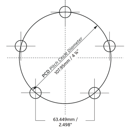 Trojan Hub Only - Standard 155mm Hub - 5 Stud - 120mm PCD_4