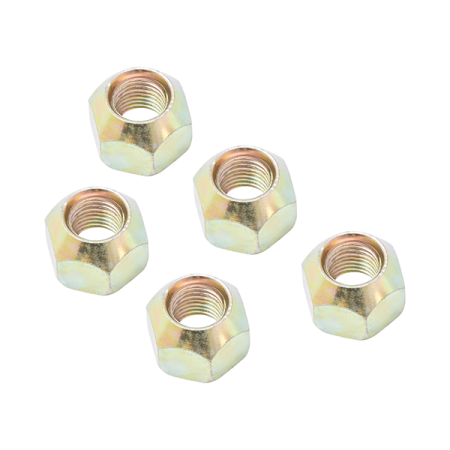 Trojan Trailer Wheel Nuts - 7/16\" UNF - 3/4\" Hex - 5 Pack_1