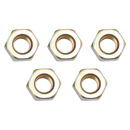 Trojan Trailer Wheel Nuts - 7/16\" UNF - 3/4\" Hex - 5 Pack_2
