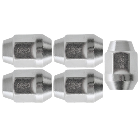 Trojan Trailer Wheel Nuts - Acorn 5 Pack