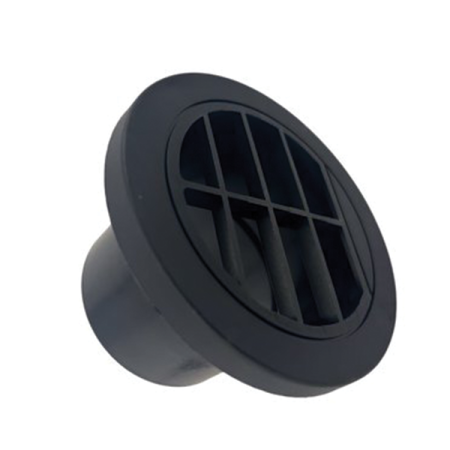 aufocus 5kw Directional Flat Vent - 75mm Diameter_2